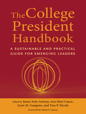 cover image of The College President Handbook